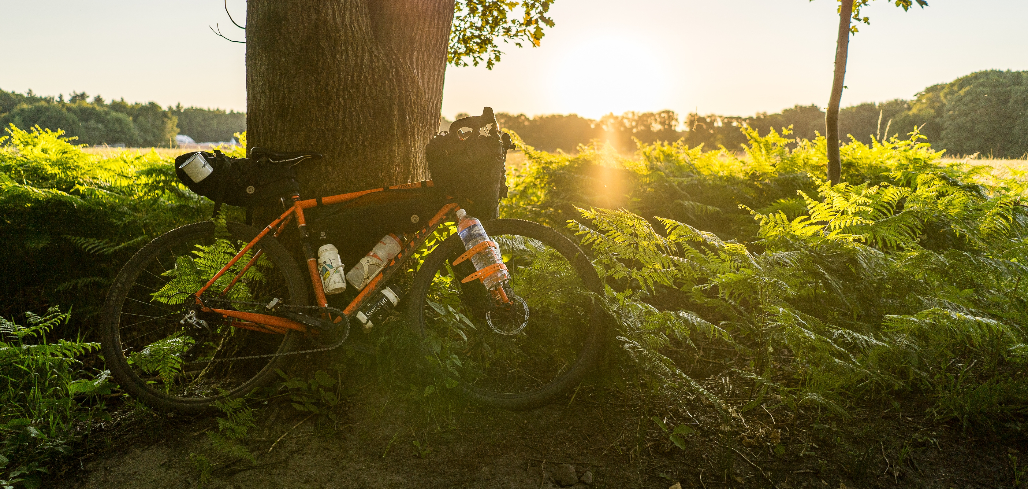 Des personnes font du vélo sur des itinéraires gravel en Belgique, dans les Ardennes