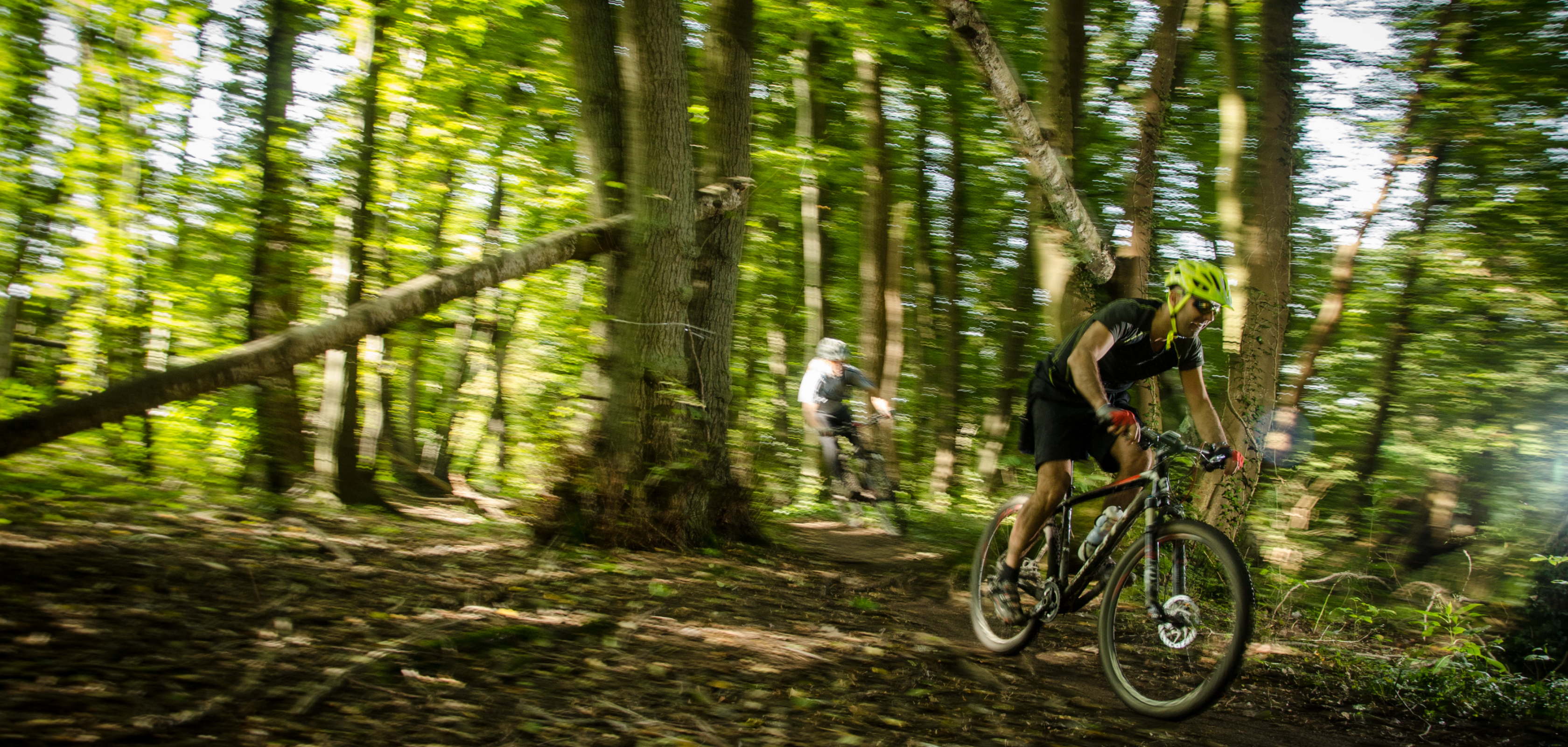 Excursion à VTT dans la région du Brabant wallon, à Genappe