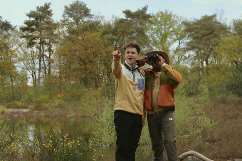 Jeux de plein air avec Héritier et Thomas