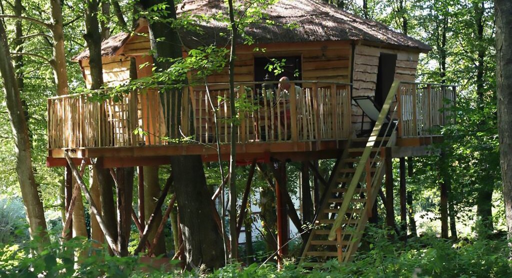 Boomhut La cabane du bois dormant