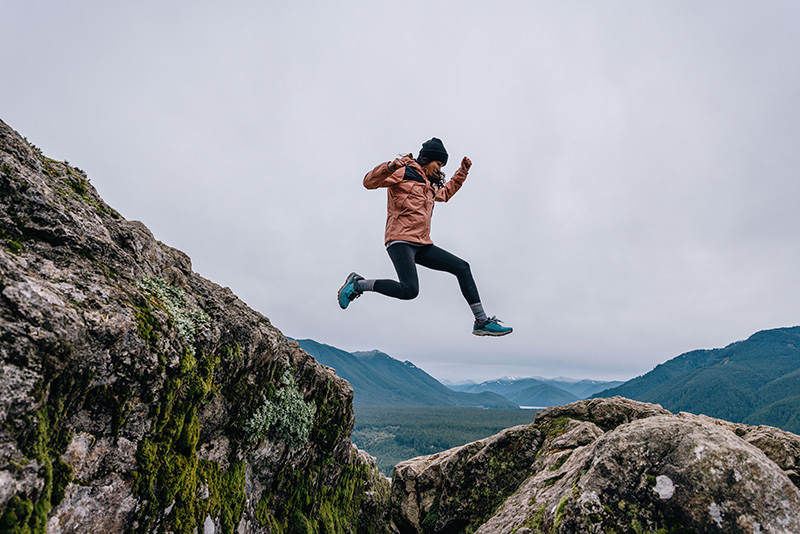 Bravez la pluie avec la veste The North Face adaptée