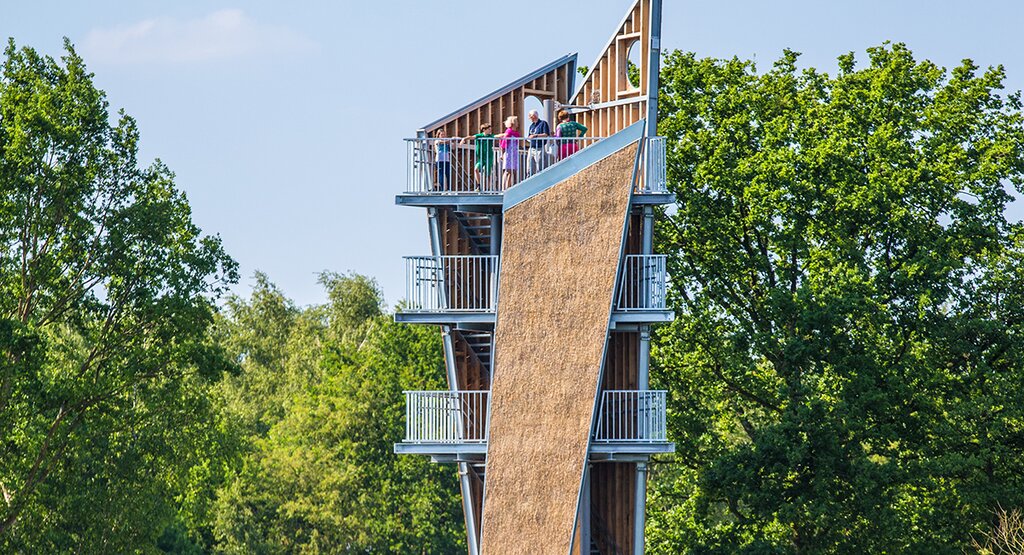 uitkijktoren De Wijers vanop het water