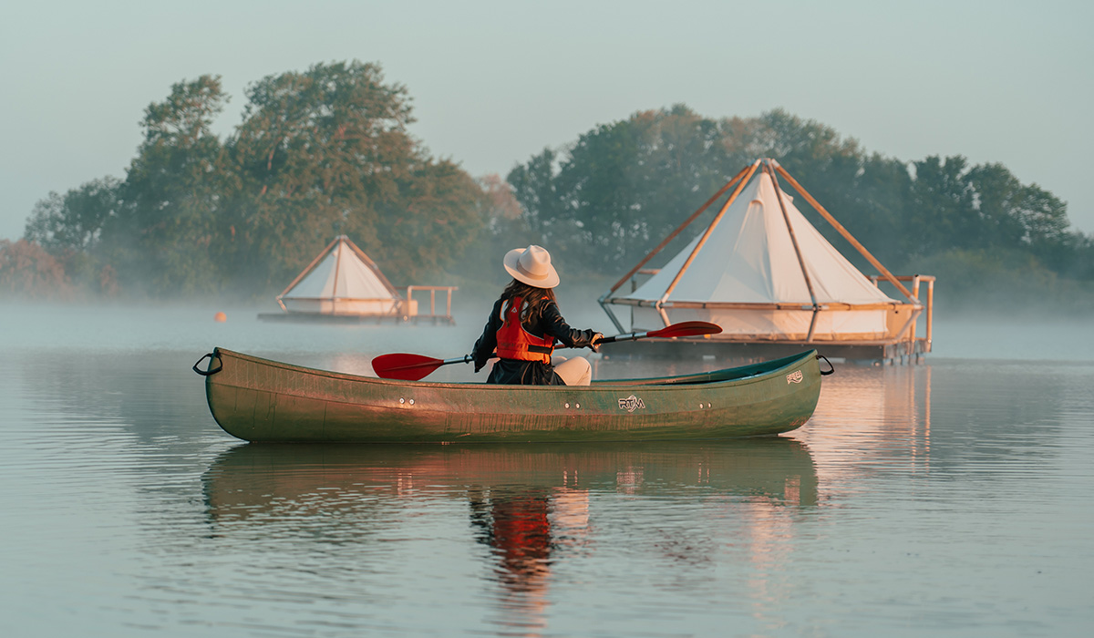 Maisons de vacances sur l’eau