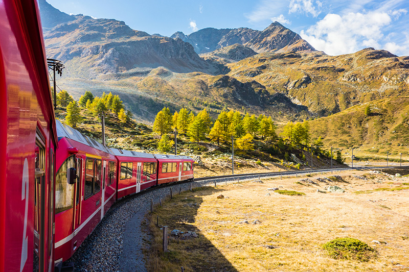 Destinations de vacances accessibles en train de nuit